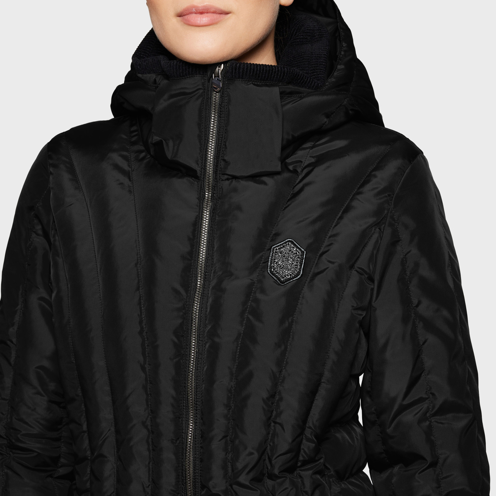Samshield Courchevel Puffer With Long Sleeves - Black - Image 2