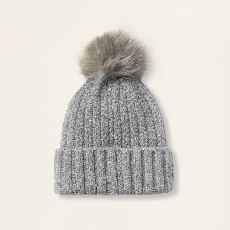Ariat Women's Chilton Beanie - Heather Grey - Image 2