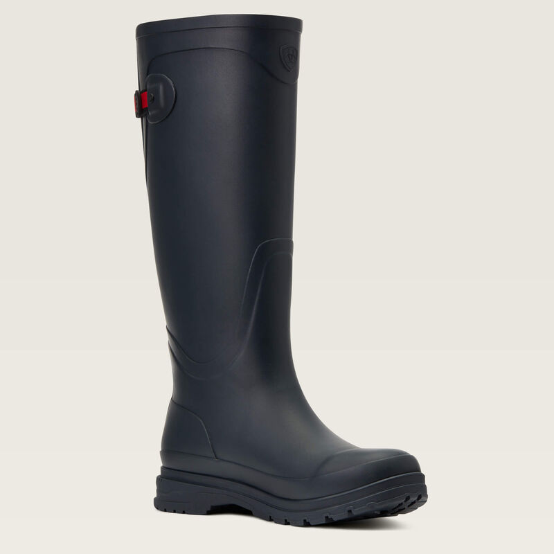 Ladies Kelmarsh Rubber Boot- Navy - Image 2