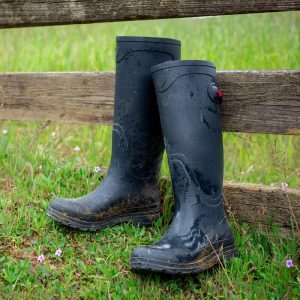 Ladies Kelmarsh Rubber Boot- Navy