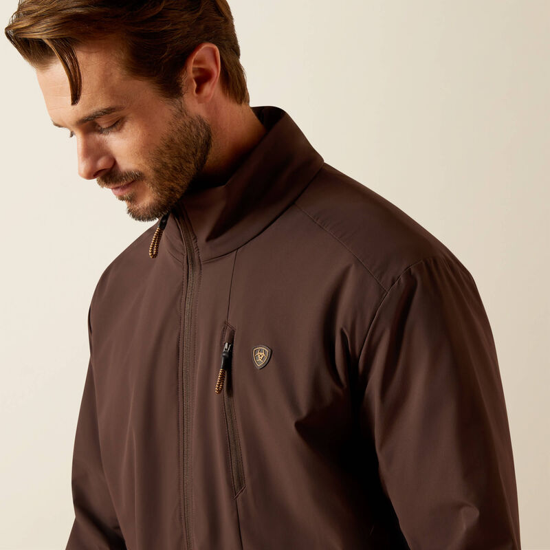 Ariat Men's Rion Stretchshell Insulated Jacket - Java - Image 6