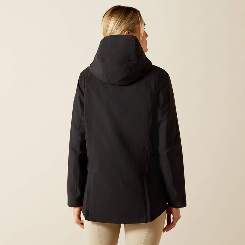 Ariat Women's Outer Banks Waterproof Insulated Jacket - Black - Image 3