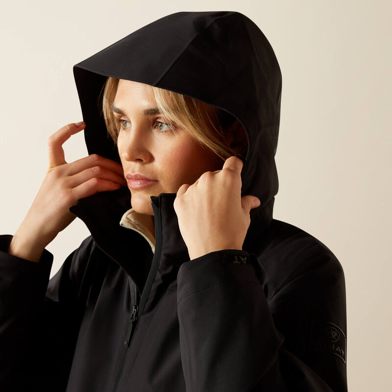Ariat Women's Outer Banks Waterproof Insulated Jacket - Black - Image 5