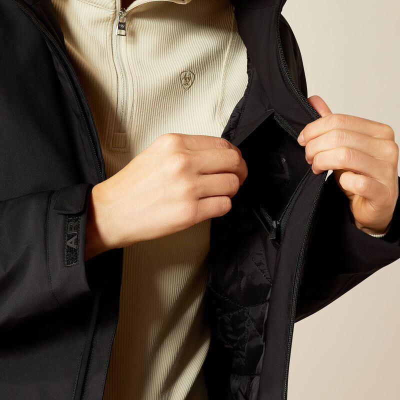 Ariat Women's Outer Banks Waterproof Insulated Jacket - Black - Image 7