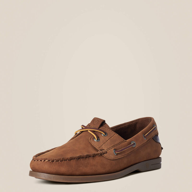 Antigua Boat Shoe - Walnut