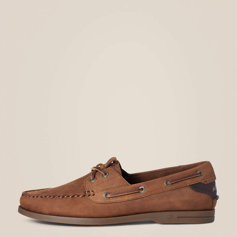 Antigua Boat Shoe - Walnut - Image 2