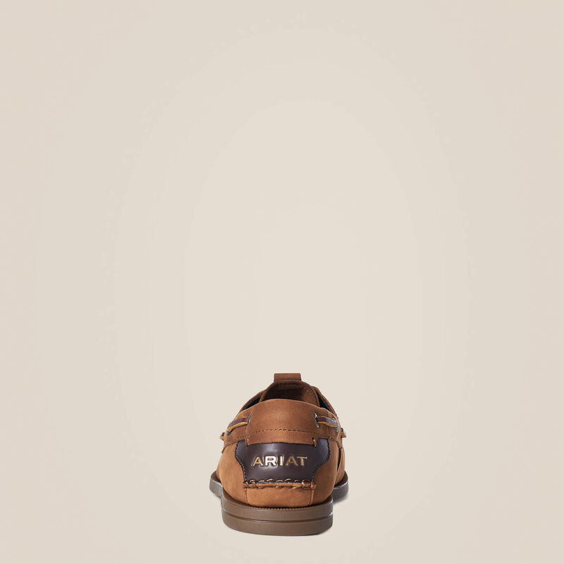 Antigua Boat Shoe - Walnut - Image 4