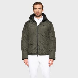 Samshield Ben Blazon Thick Puffer With Pattern - Dark Forest