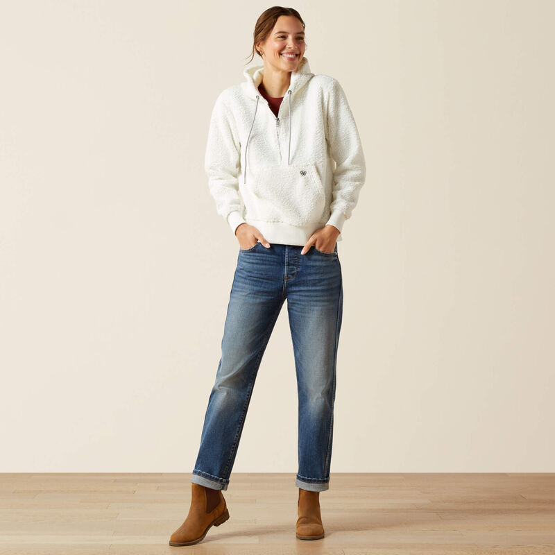 Ariat Orinda Hoodie - Star White - Image 3
