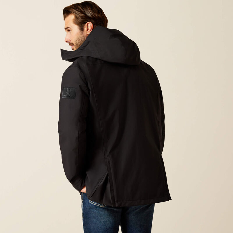 Ariat Men's Outer Banks Waterproof Insulated Jacket - Black - Image 3