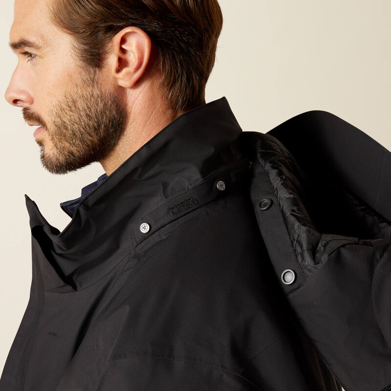 Ariat Men's Outer Banks Waterproof Insulated Jacket - Black - Image 7