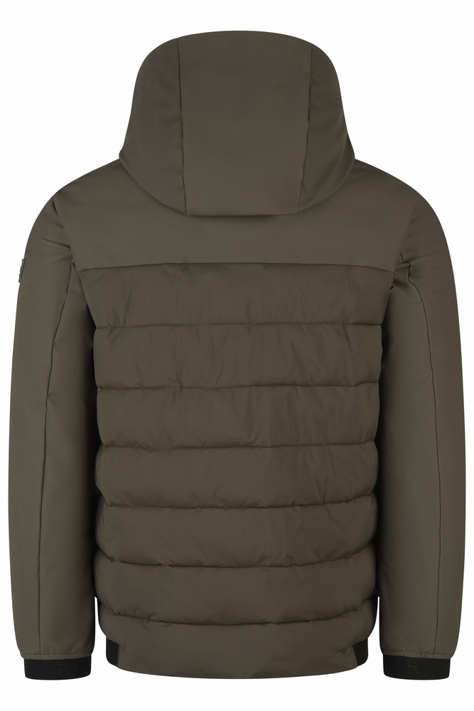 Pikeur Hybrid Jacket 8011 Sports Man - Deep Khaki - Image 4
