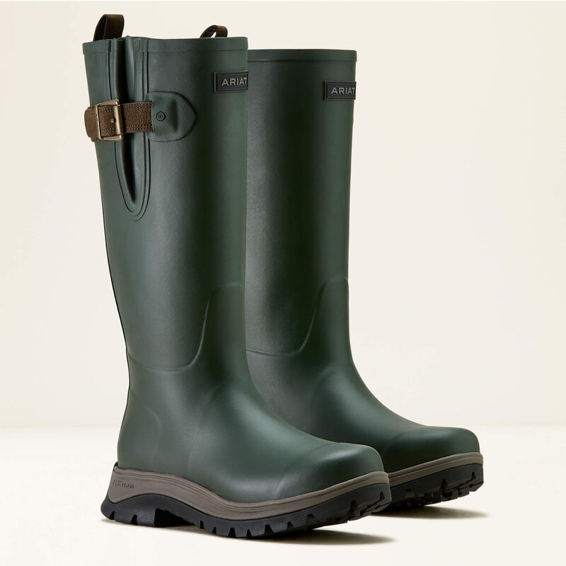 Ariat Men's Woodstock Rubber Boot - Dark Olive - Image 8