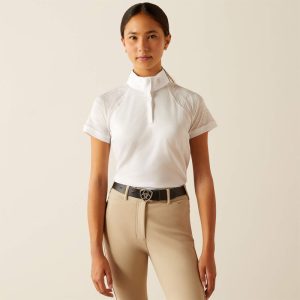 Ariat Aptos Vent 2.0 Show Shirt - White