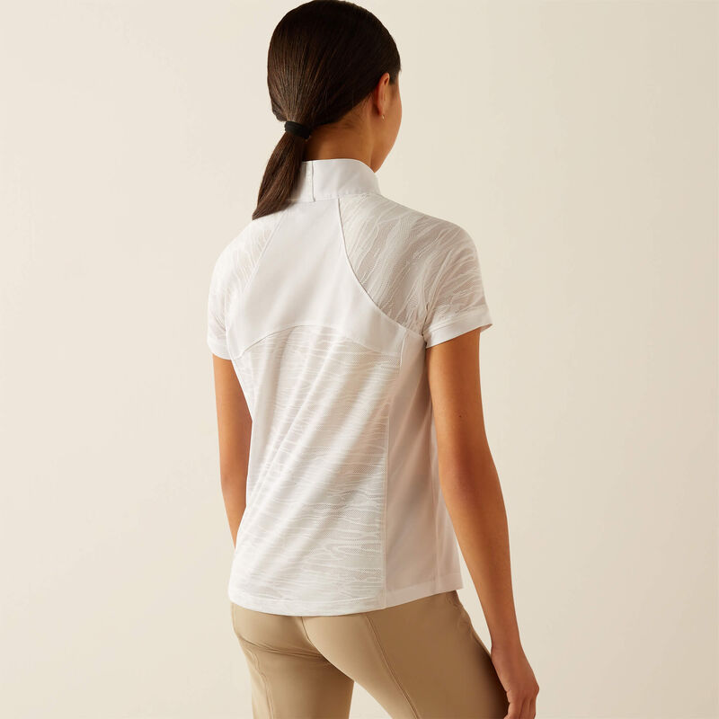 Ariat Aptos Vent 2.0 Show Shirt - White - Image 2