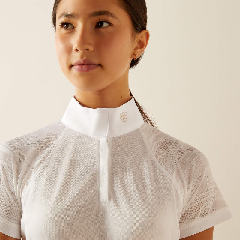 Ariat Aptos Vent 2.0 Show Shirt - White - Image 4