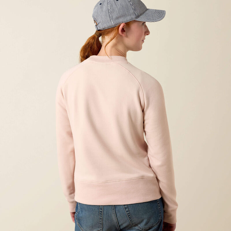 Ariat Martine Sweatshirt - Sepia Rose - Image 2