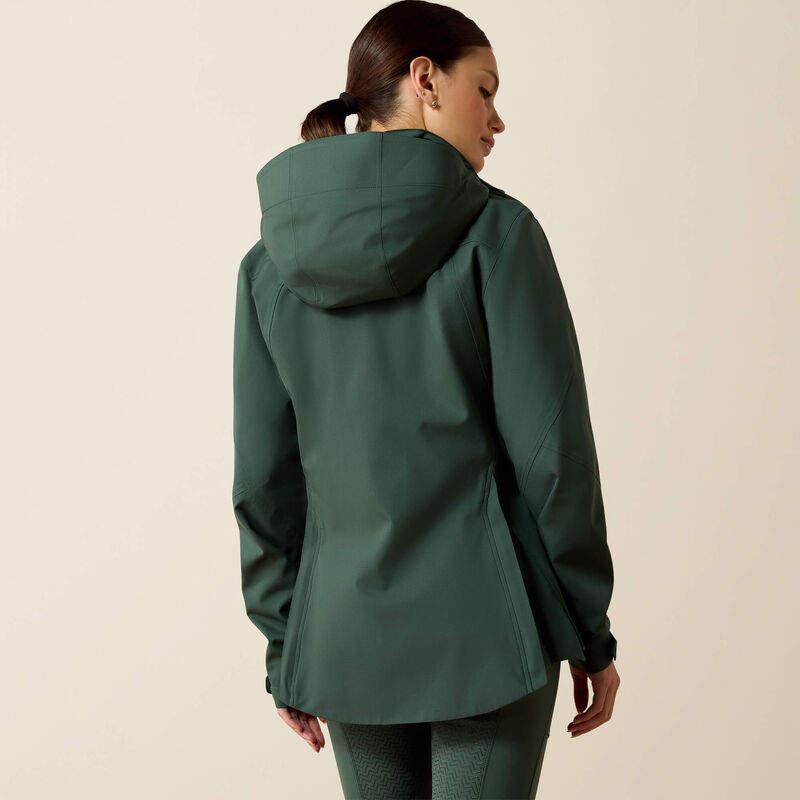 Ariat Ladies Coastal Waterproof Jacket - Monstera - Image 3