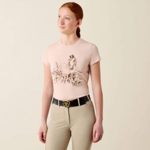 Ariat Ethereal Equine T-Shirt - Sepia Rose