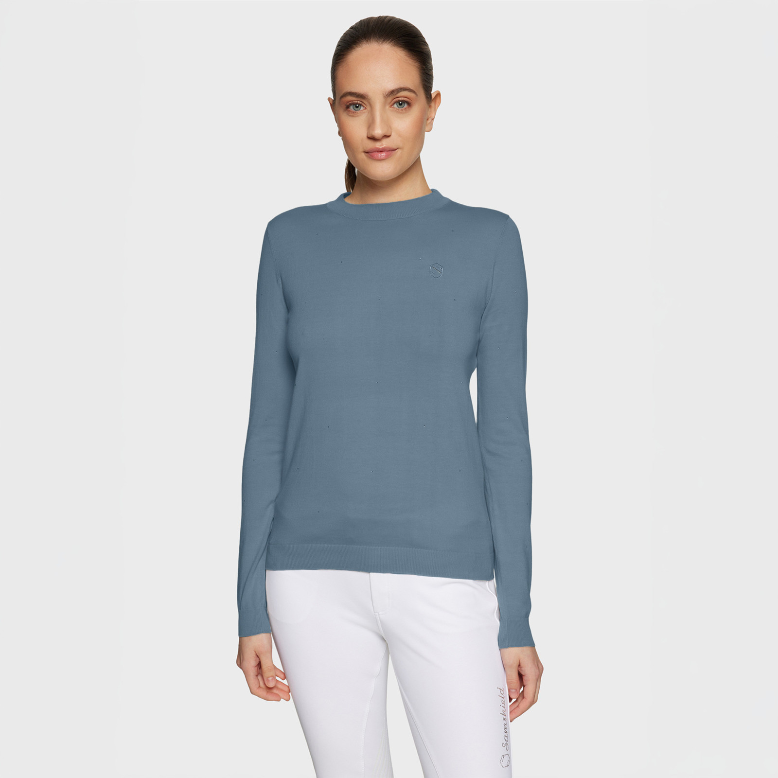Samshield Phoebe Ladies Jumper -Dusty Blue