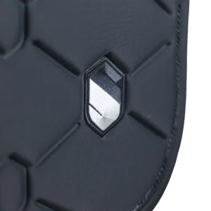 Samshield Spineshield Saddlepad - Anthracite with Embroidery