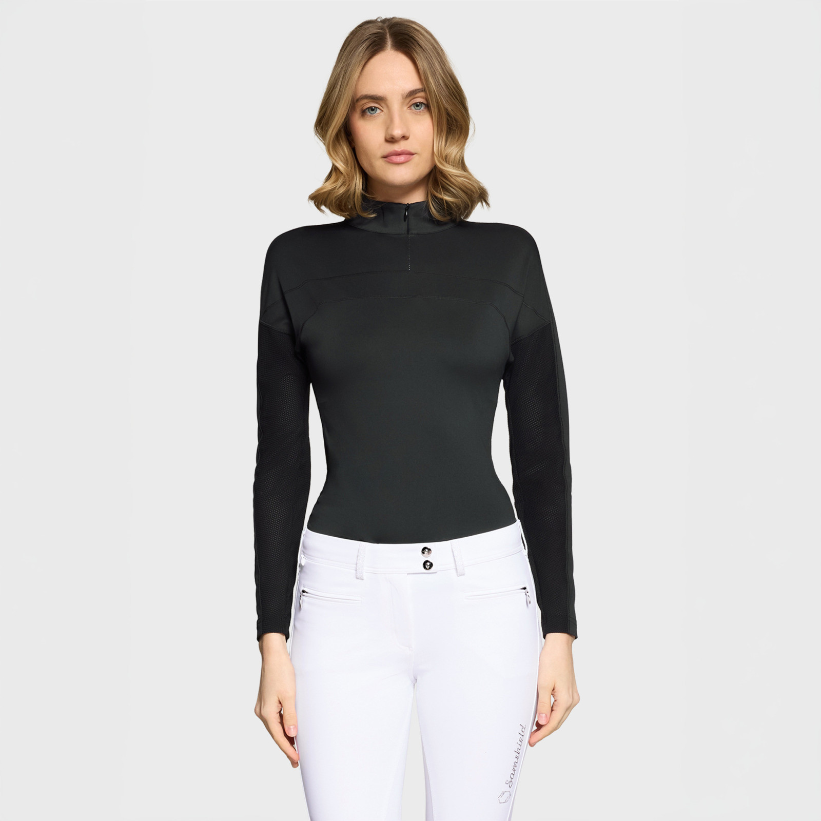 Samshield Sun Ladies Training Top - Black - Image 2
