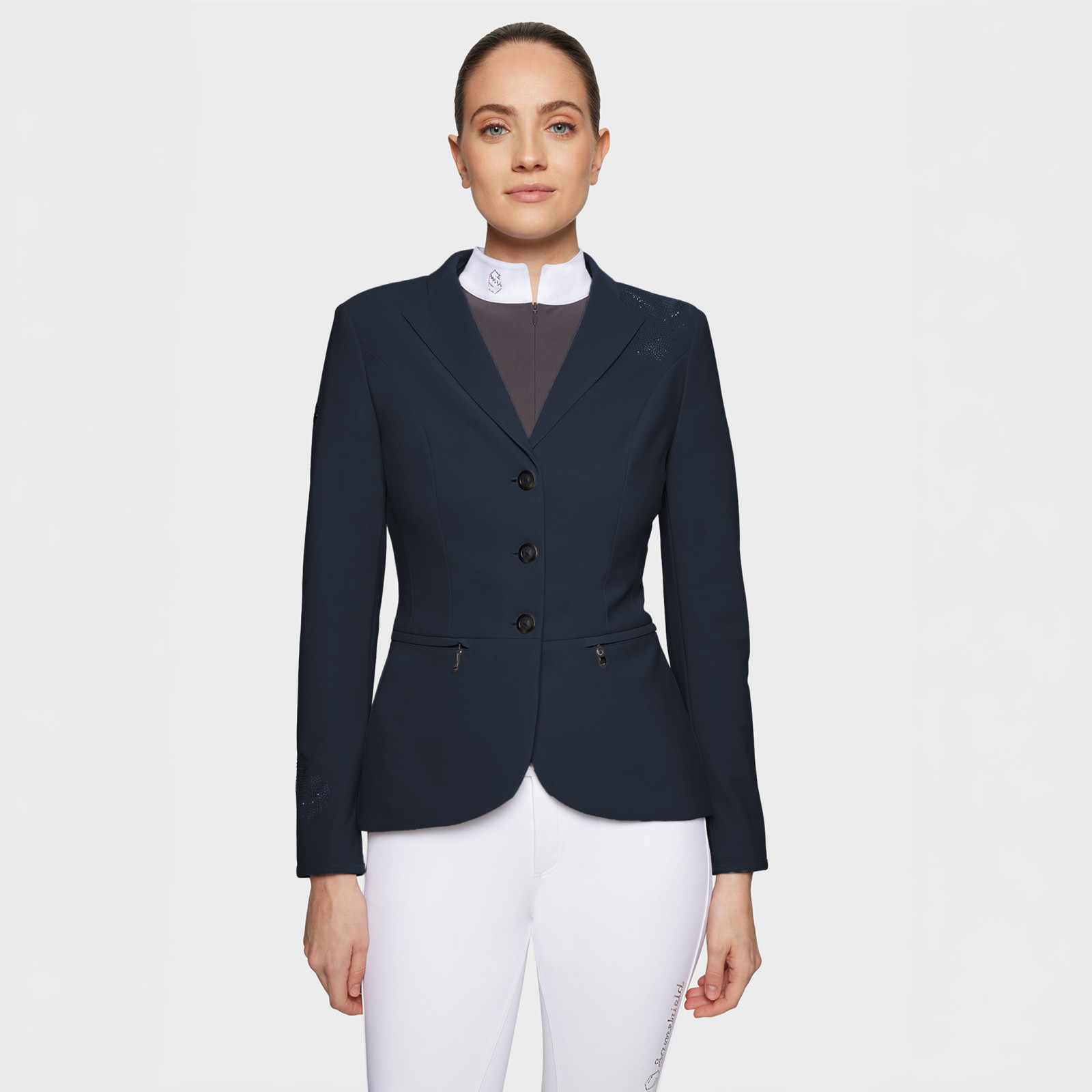 Samshield Victorine Crystal Ferna Ladies Show Jacket - Navy