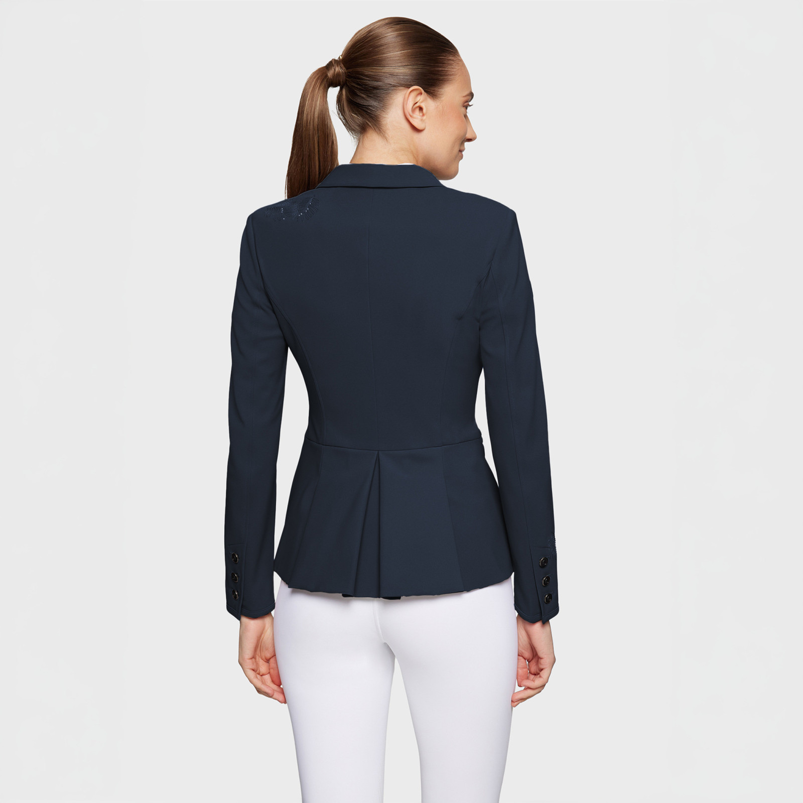 Samshield Victorine Crystal Ferna Ladies Show Jacket - Navy - Image 2