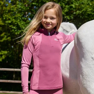 KLLinda Junior Training Shirt - Heather Rose
