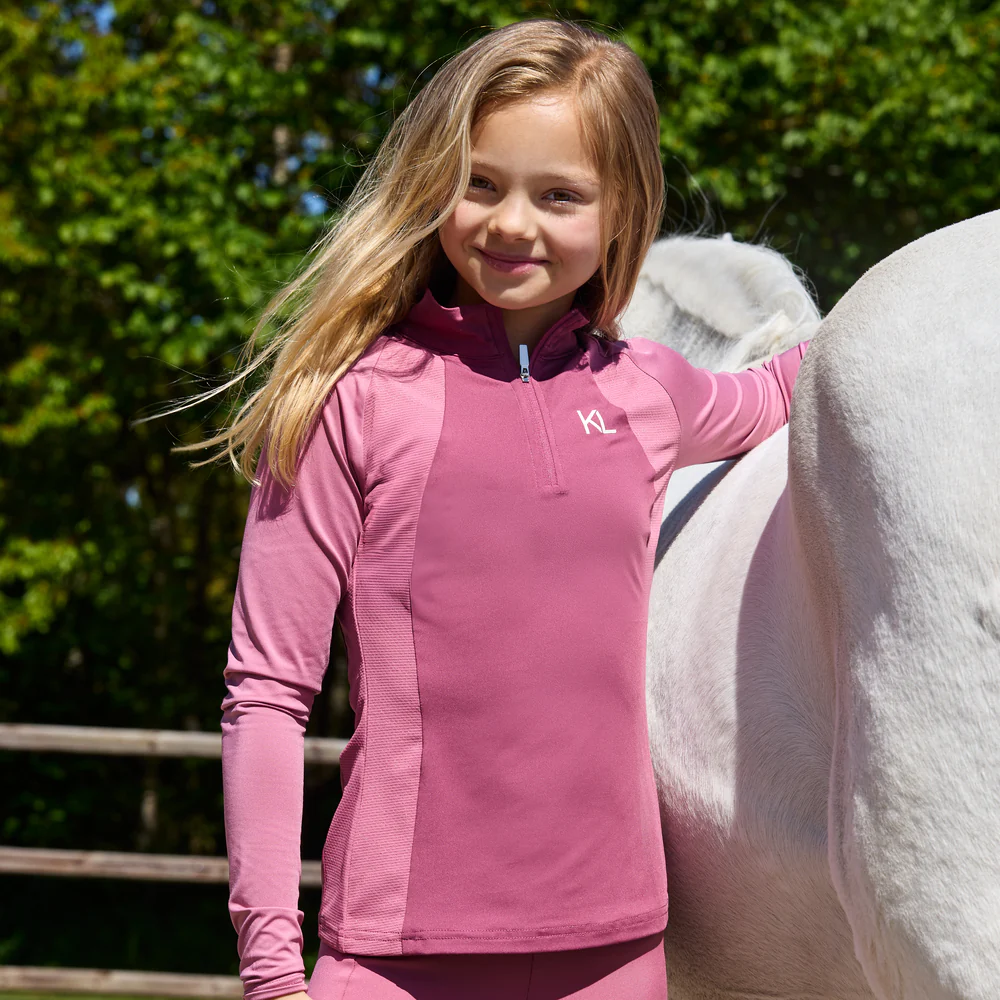 KLLinda Junior Training Shirt - Heather Rose
