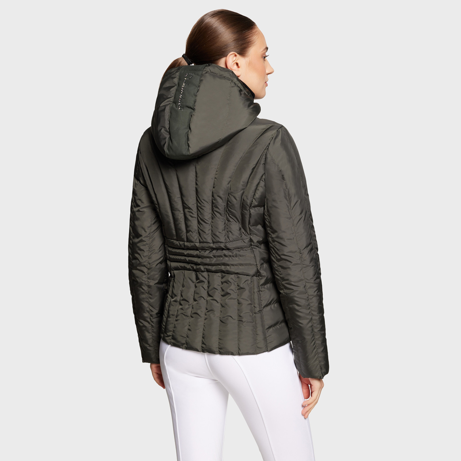 Samshield Courchevel Puffer With Long Sleeves - Dark Forest - Image 2