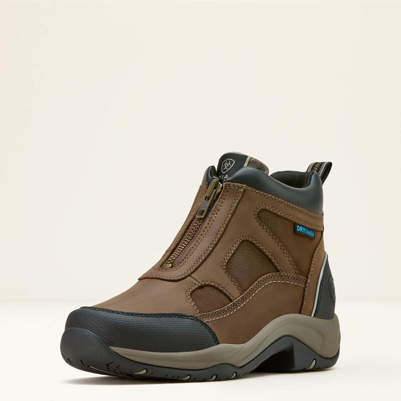 Ariat Womes's Terrain Zip Waterproof Boot - Palm Brown - Image 2