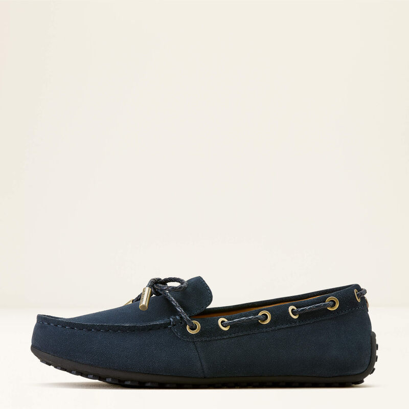 Ariat Women's Margot Driving Moc - Navy Suede - Image 3